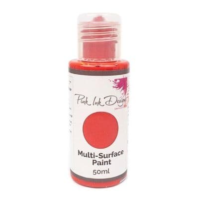 Pink Ink Multi Surface Paint Cranberry Kiss Lustre 50ml
