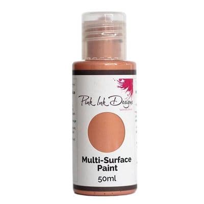 Pink Ink Multi Surface Paint Rose Gold 50ml