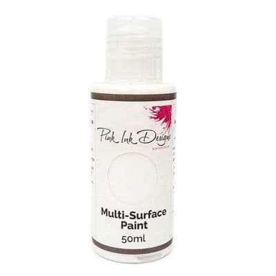 Pink Ink Multi Surface Paint White 50ml