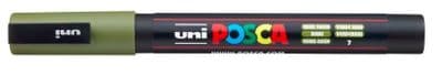 Posca Fine Bullet Tip Khaki Green (PC-3M)