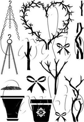 Posh Pots  Cardio Clear Stamps