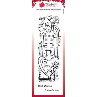Rainbow House Woodware Clear Stamp (FRS409)