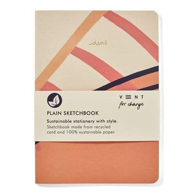 Recycled and Sustainable A5 Ideas Cream Soft Lined Notebook