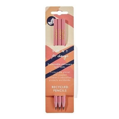 Recycled Pencils - Orchid (pink pack)