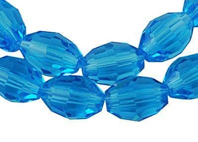 Rice Beads Deep Sky Blue