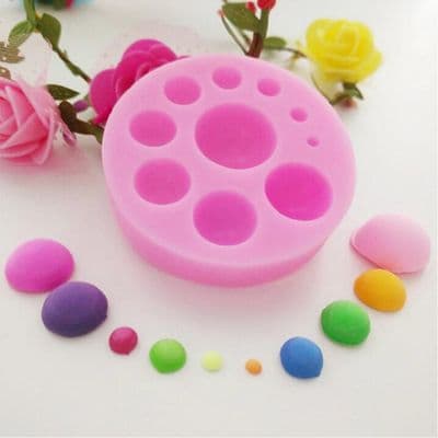Round Dome Silicone mould