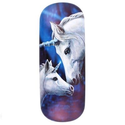 Sacred Love Glasses Case by Lisa Parker (unicorn)