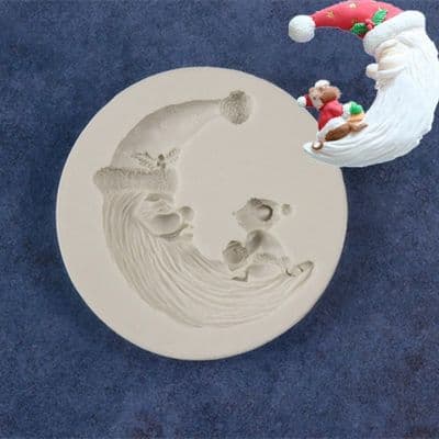 Santa Moon Silicone mould