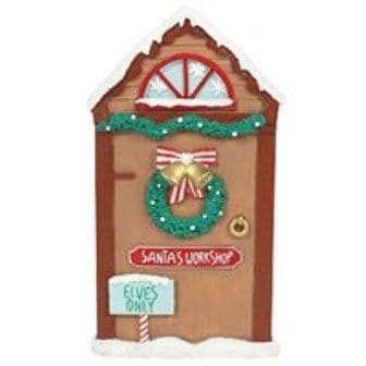 Santa's workshop door
