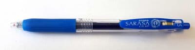 Sarasa Clip 0.5mm  Cobalt Blue Zebra Gel Pen