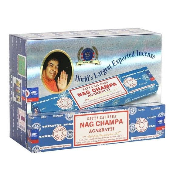 Satya Incense Sticks - Nag Champa (15g pack)