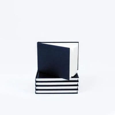 Seawhite A6 Landscape Black Cloth Hardback Sketchbook