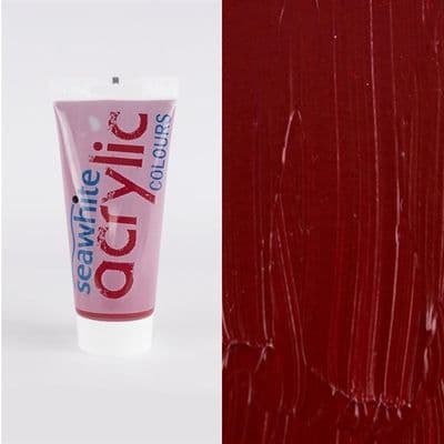 Seawhite Acrylic Paint 200ml - Naptholene Carmine