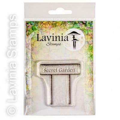 Secret Garden Sign - Lavinia Stamps (LAV746)