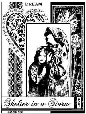 Shelter In A Storm Crafty Individuals Retired Stamp (CI-187)