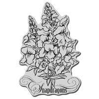 Snapdragons Stampendous Cling Stamp (CRP192)