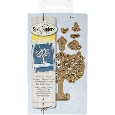 Spellbinders D-Lites Die - Delightful Tree