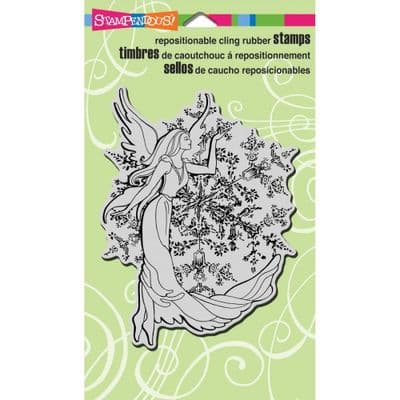 Stampendous Stamp Crystal Angel (CRR236)
