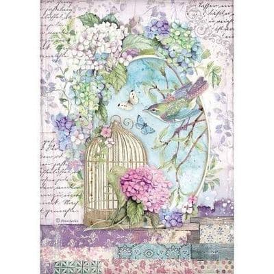 Stamperia A4 Rice Paper Cage