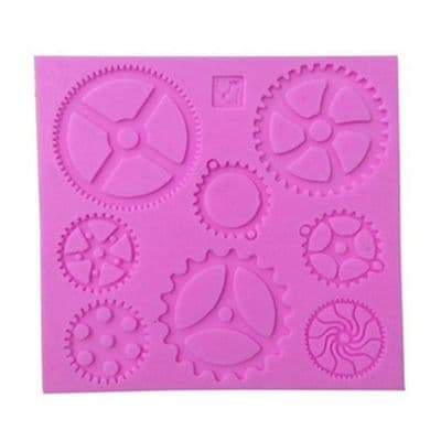 Steampunk Cogs Silicone mould