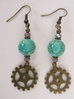 Steampunk Owl Necklace & Earrings Kit