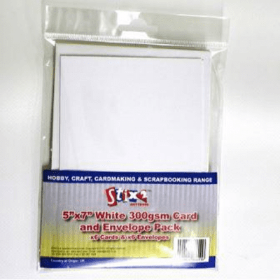 Stix2 Card & Envelopes - 5x7