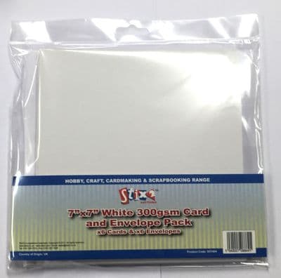 Stix2 Card & Envelopes - 7x7