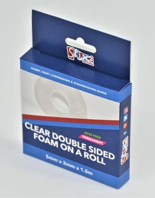 Stix2 Clear Foam Tape