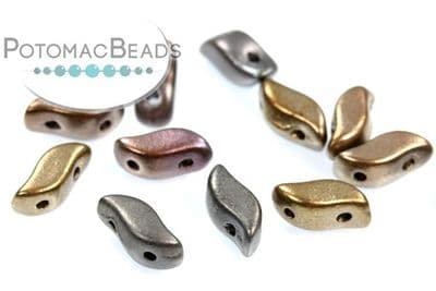 Storm Duo Beads Zinc Iris (10)