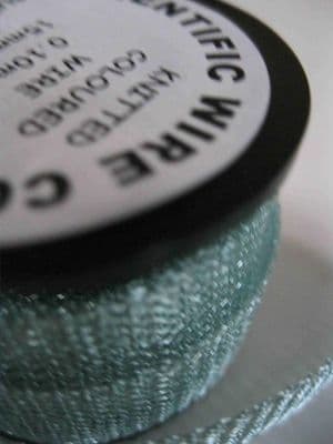 Supa Ice Blue 0.1mm Knitted Wire (15mm wide x 1m)