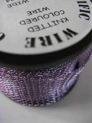 Supa Lilac 0.1mm Knitted Wire (15mm wide x 1m)