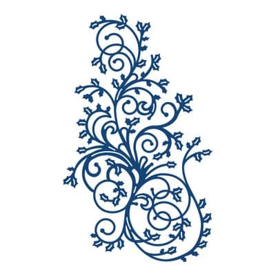 Tattered Lace Dies - Holly Flourish (D409)