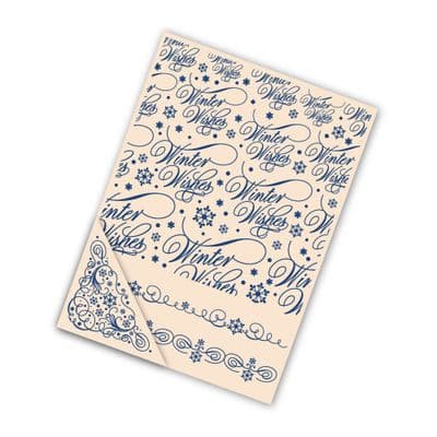 Tattered Lace Embossing Folder Set - Winter Wishes
