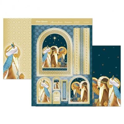 Three Kings Festive Splendour Hunkydory Topper Set