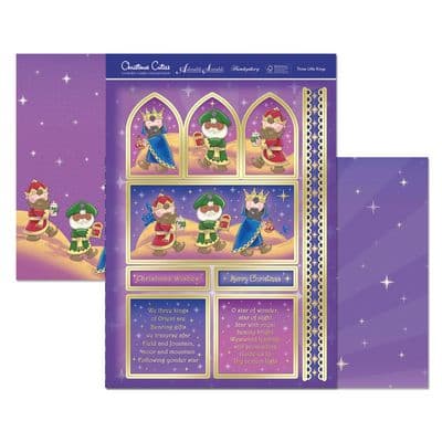 Three Little Kings Hunkydory Adorable Scorable Christmas Collection
