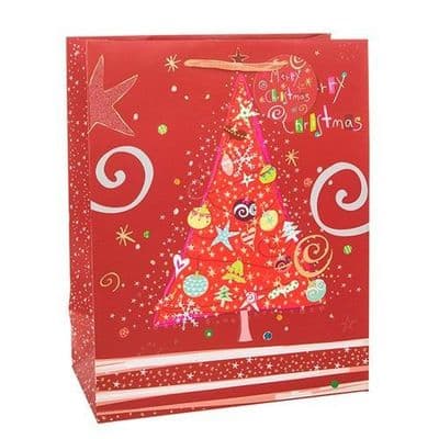 Turnowsky Xmas Bag Red Tree Large