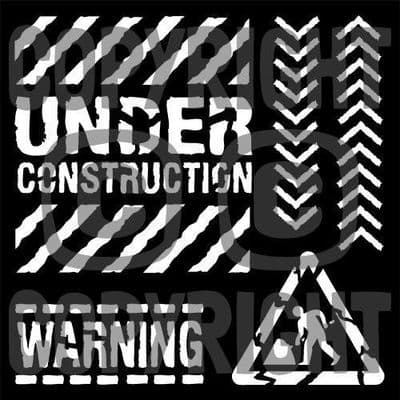 Under Construction That Special Touch Mask