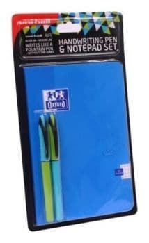 Uni air Handwriting Pen & Notepad Set A5 Blue