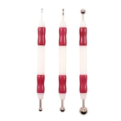 Vaessen Creative Embossing Tool Set Creasing Pens (3)