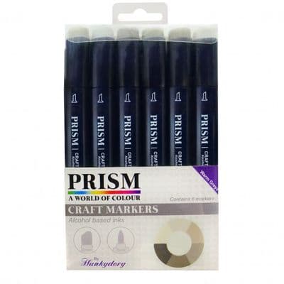 Warm Greys Prism Alcohol Markers Set 14
