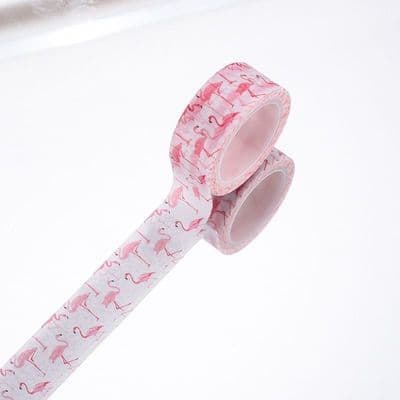Washi Tape Flamingo (15mmx5m)