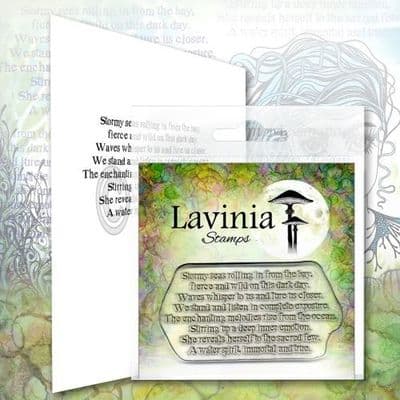 Water Spirit Verse - Lavinia Stamps (LAV632)