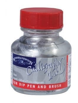 Winsor & Newton Calligraphy Ink (30ml) - Silver