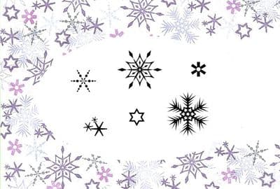 Winter Flurry Cardio Stamps