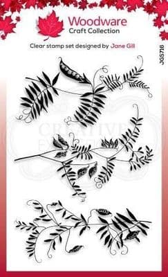 Wood Vetch Clear Woodware Stamp (JGS716)
