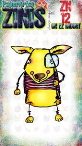 Zini 12 (8x5cm stamp on EZ) ZN12 PaperArtsy Stamp