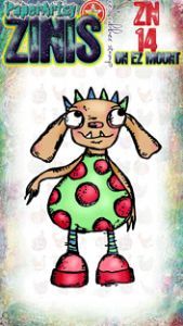 Zini 14 (8x5cm stamp on EZ) ZN14 PaperArtsy Stamp