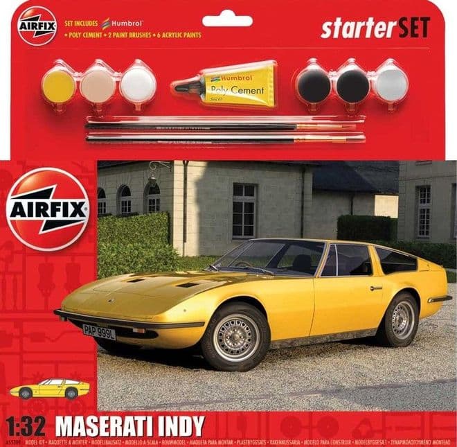 Airfix AX55309 Maserati Indy Starter Set