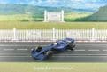 Policar CAR10-BLUE Monoposto 2024 Generic Single Seat Racing Car Blue