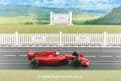Policar CAR10-RED Monoposto 2024 Generic Single Seat Racing Car Red